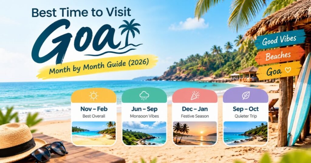 Best Time to Visit Goa: Month by Month Guide (2026)