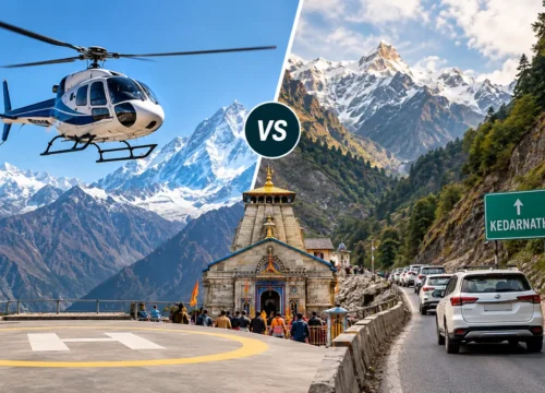 Helicopter vs Road Trip to Kedarnath: Which One Should You Choose?