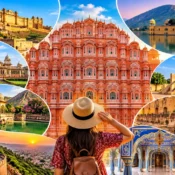 Jaipur’s Colourful Heritage Collage (1)