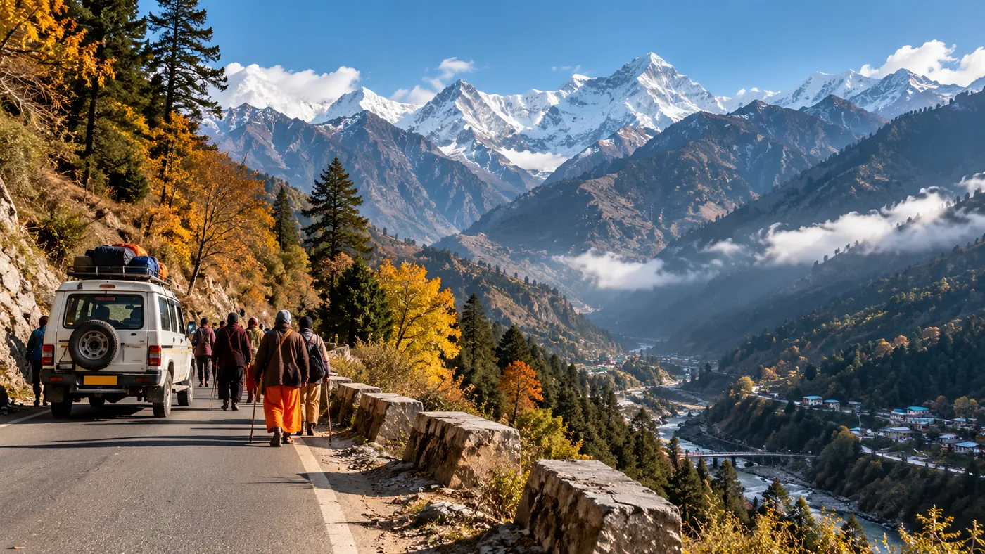 Char Dham Yatra from Delhi in October